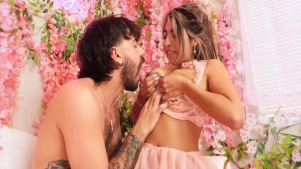 Nade Nasty And Luna Colombiana - Latina Slut Feeds Her Breast Milk And Gets Anal Fucked Harder - upornia.com - Colombia on v0d.com