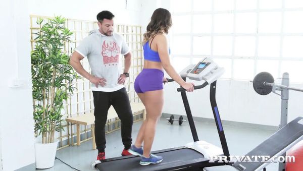 Briana Banderas Hot Latina Gym Sex - Big Ass Fitness Fuck & Cumshot - porntry.com - Usa - Spain on v0d.com