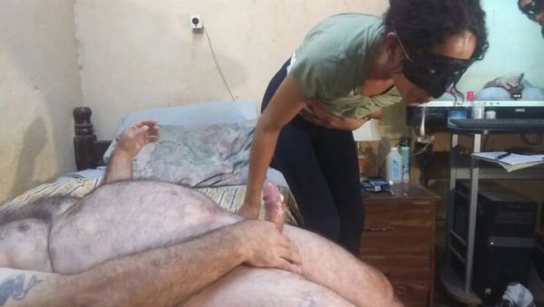 Marianna Sucks Cock and Takes Cum in Mouth - Blowjob with Latina MILF - veryfreeporn.com - Mexico on v0d.com