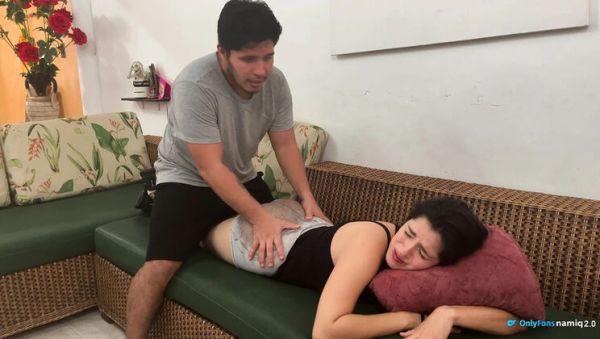Neighbor Accident! Big Booty Latina MILF Gets First Aid & Rough Sex After Squirting - veryfreeporn.com - Spain - Colombia on v0d.com