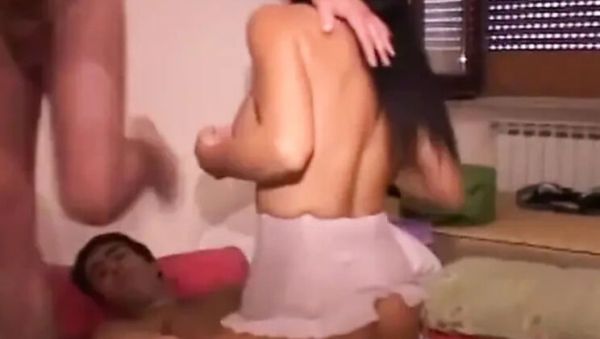 Good Day Blowjob: Barbara Gandalf & Alex Magni Double Penetration & Cumshot - veryfreeporn.com on v0d.com