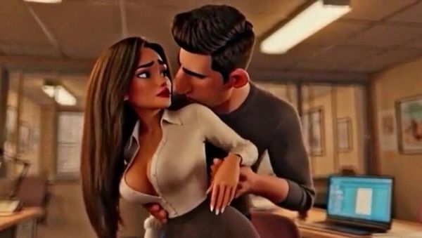 Horny Office Girl Fucked Hard in Copy Room - Lewd Artificial 3D Hentai Animation - porntry.com - Britain - Canada on v0d.com