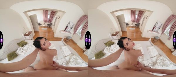 Brunette babe Ara Mix teases with her t*** titties in HD POV - alphaporno.com on v0d.com