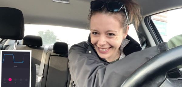 Going Thru a Drive Thru while Trying Not To CUM - inxxx.com on v0d.com