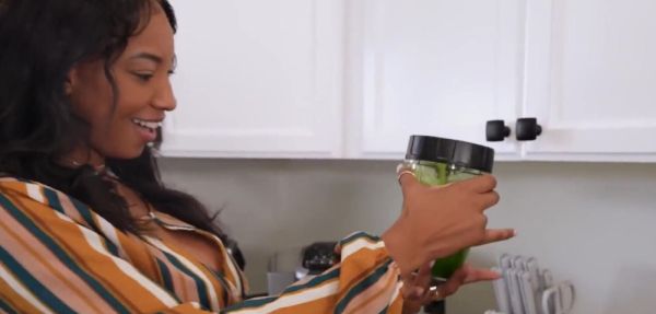 Ebony Stepmom September Reign Tasting Stepson's Big White Dick - theyarehuge.com on v0d.com